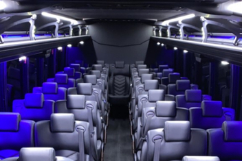 Cambridge Charter Bus Interior
